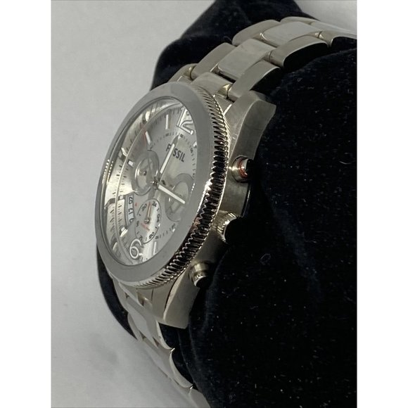 Fossil Perfect Boyfriend ES3883 Women Silver Band - Picture 4 of 12